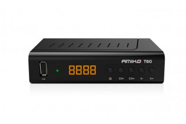 SINTONIZADOR TDT HD T2 USB AMIKO – Tienda online de Profesa. Distribuciones  ferretería