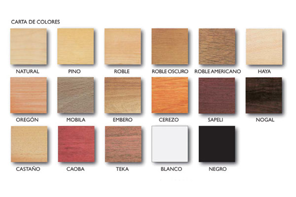 Varios Protección Madera